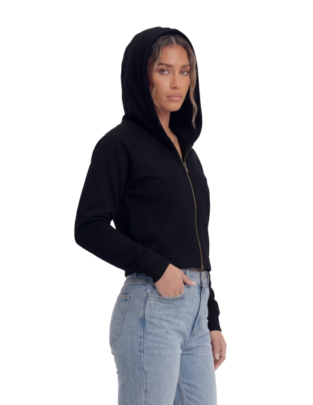 EPF-EP320-Women's Cropped Hoodie 2